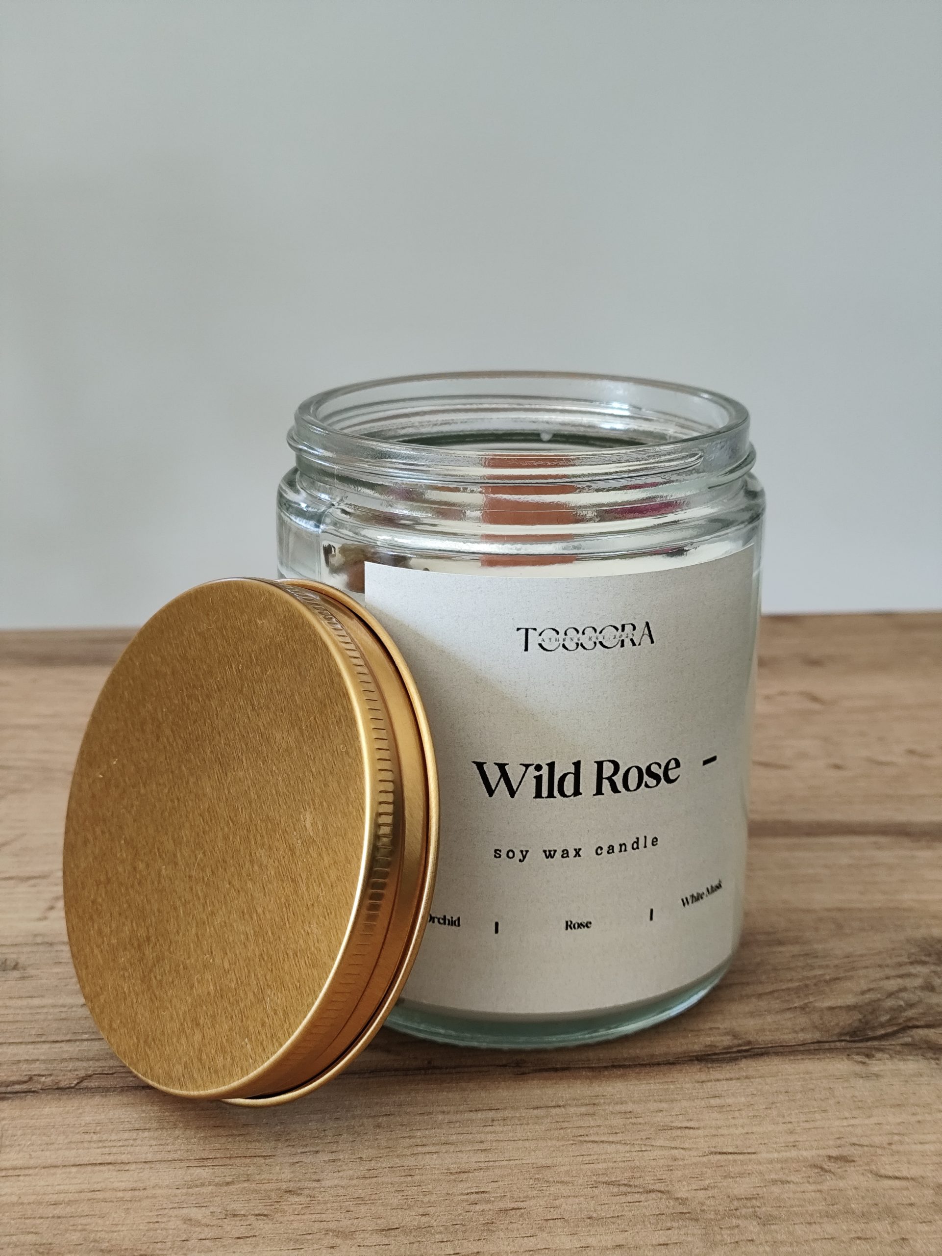 Wild Rose Soy Candle - Image 4