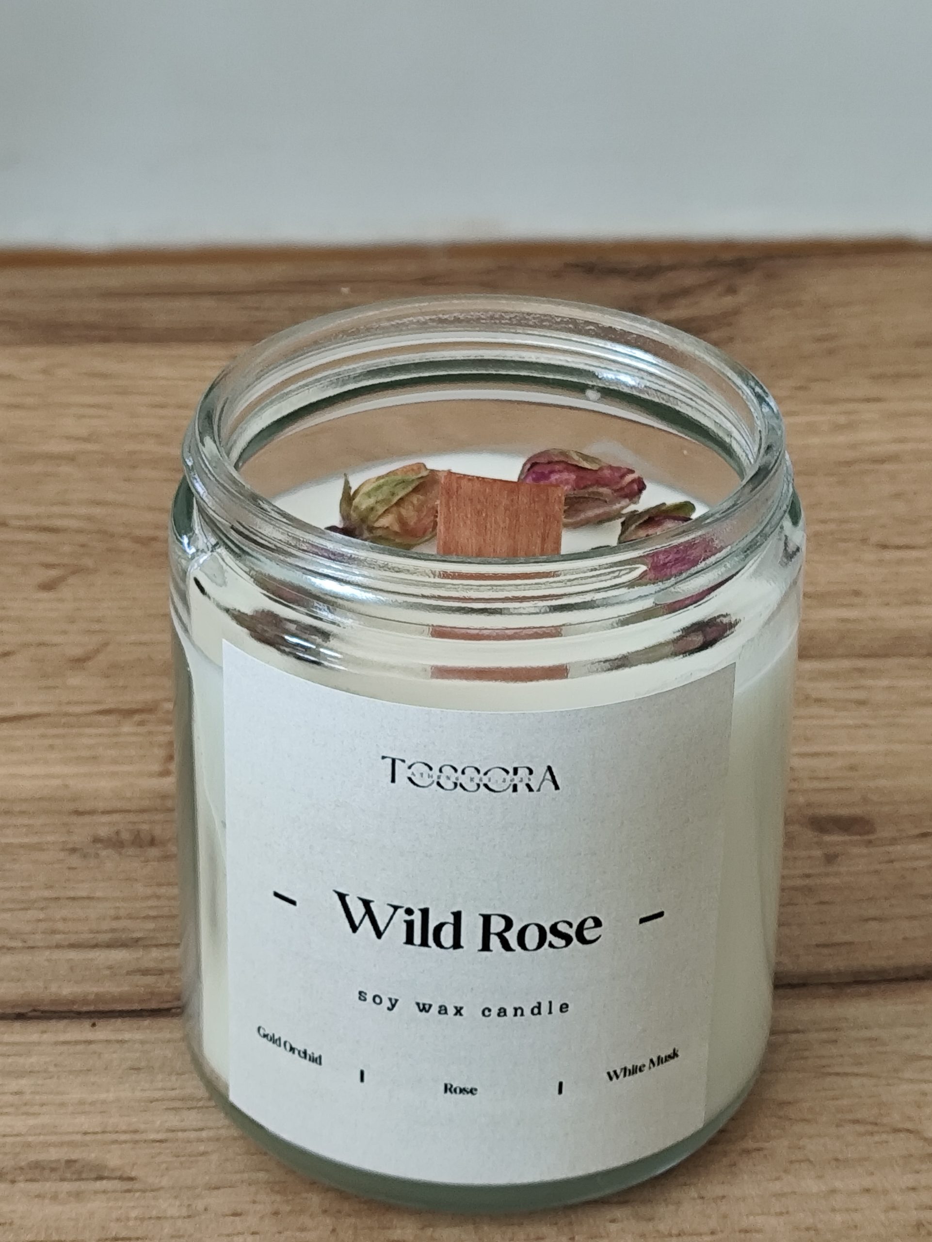 Wild Rose Soy Candle - Image 5