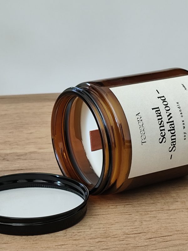 Sensual Sandalwood Soy Candle