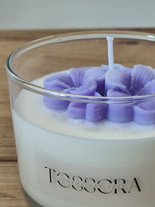 Indigo Bloom Soy Candle