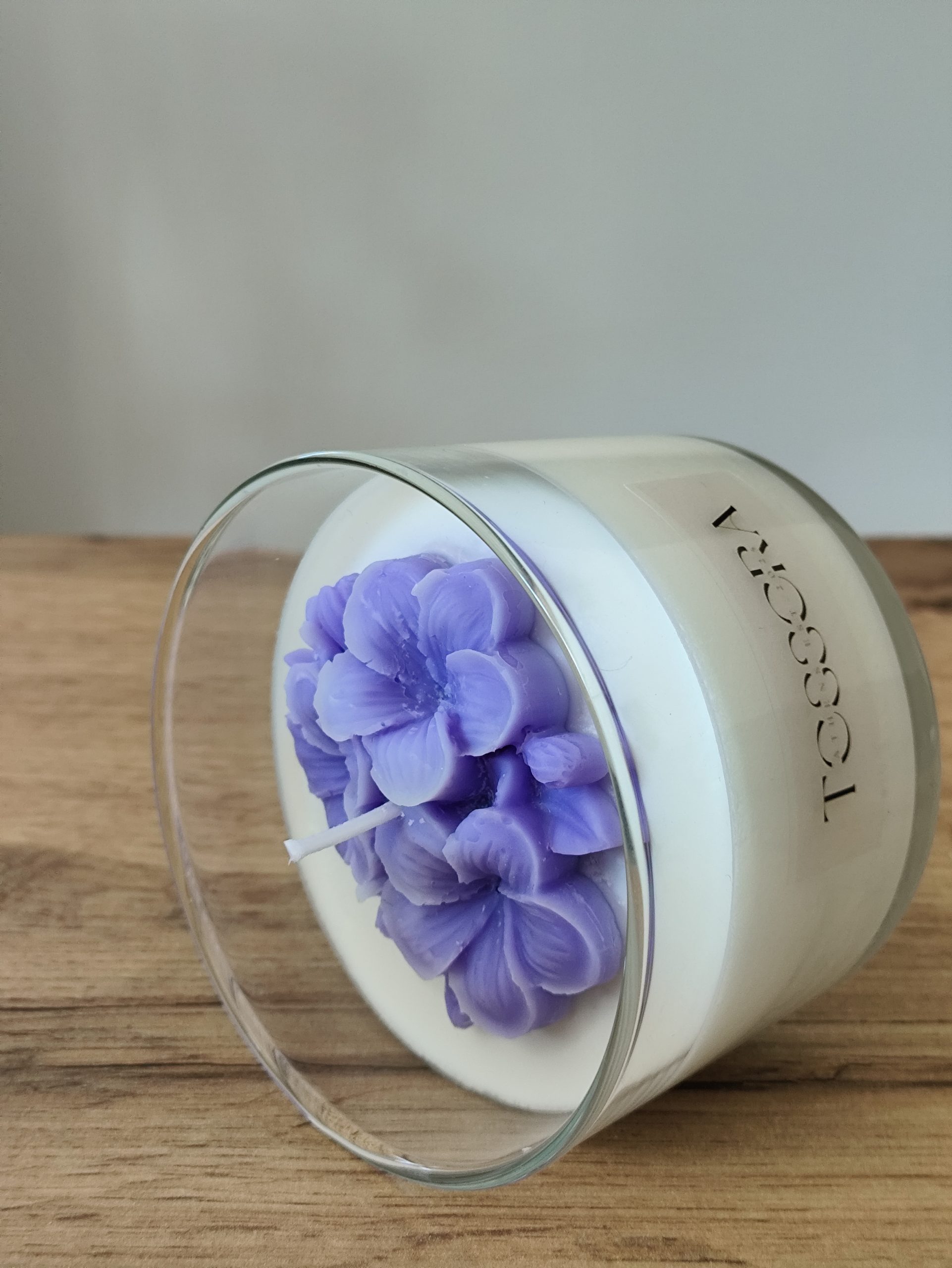 Indigo Bloom Soy Candle - Image 2
