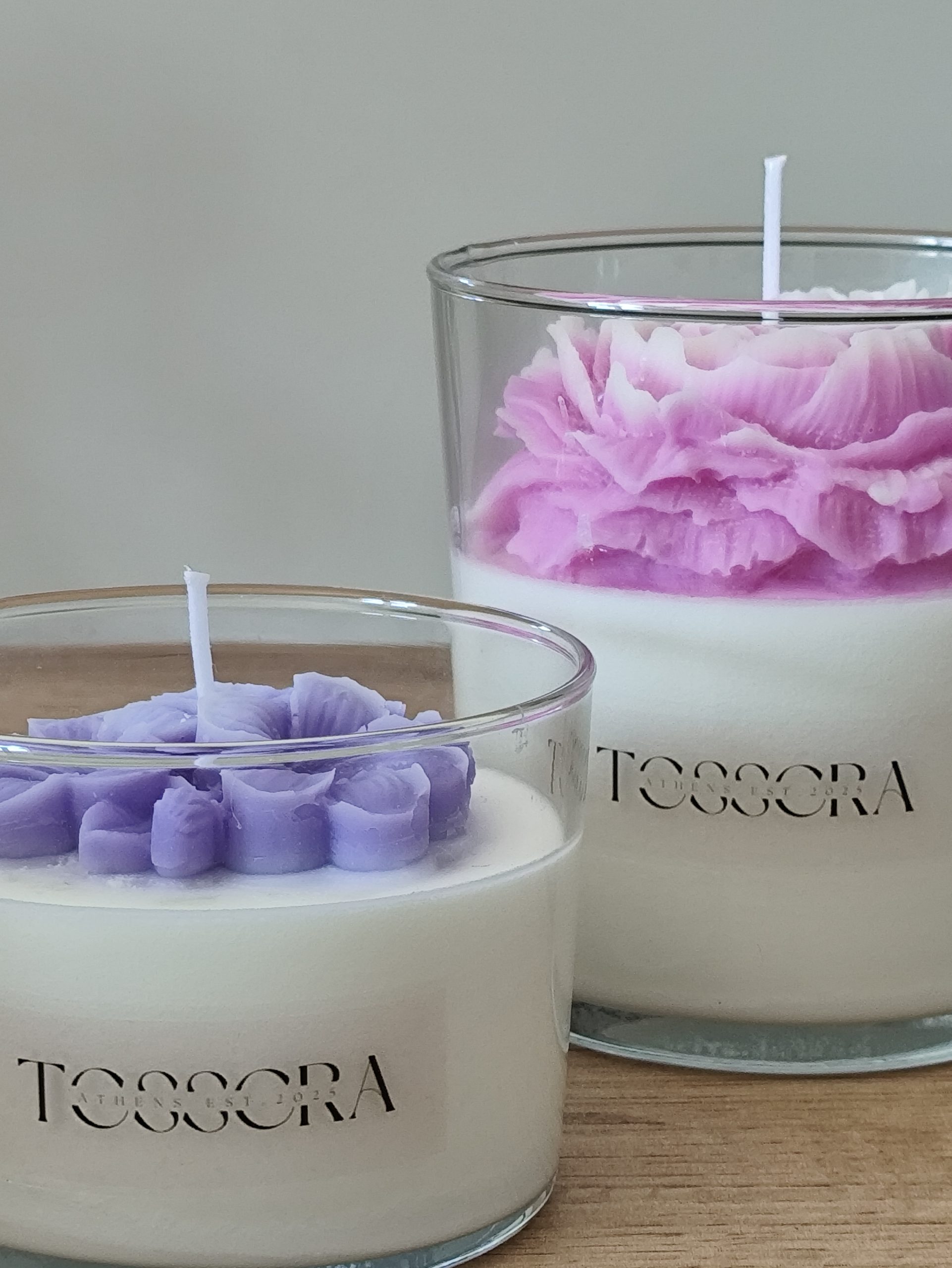 Indigo Bloom Soy Candle - Image 3