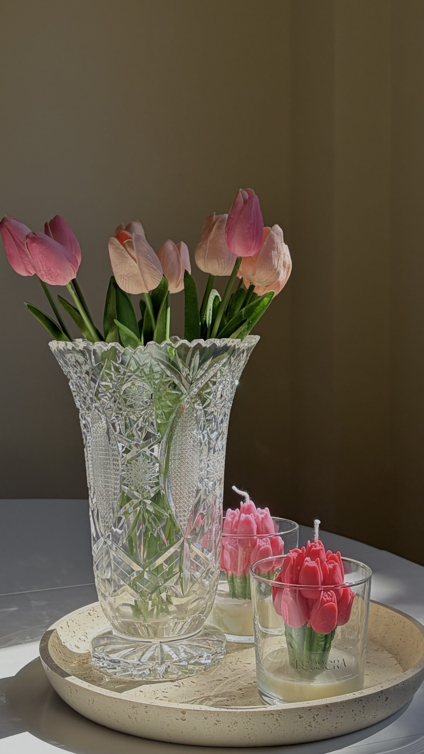 Blooming Tulips Soy Candle - Image 2